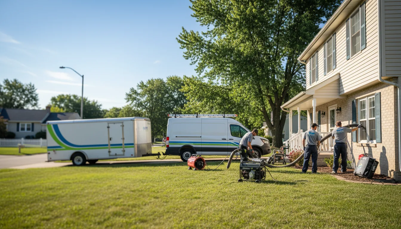 Flooded Basement Restoration And Cleanup With Repair in Big Clifty, KY near me